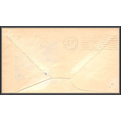 12222 fam 29 san juan Porto Rico new york 26/3/1951 flight lettre airmail cover usa aviation