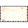 12223b coles county memorial airport dedication mattoon 4/7/1953 premier vol first flight lettre airmail cover usa 