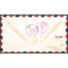 12226 pittsburgh 15/4/1953 lettre airmail cover usa aviation