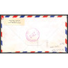 12239 am 88 dover 17/4/1953 premier vol first flight lettre airmail cover usa aviation