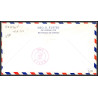 12240 am 88 marion 15/4/1953 premier vol first flight lettre airmail cover usa aviation