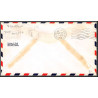 12252 am 88 philadelphia 17/4/1953 premier vol first flight lettre airmail cover usa aviation