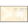 12266 signed signé twa united washington new york chicago 6/10/1953 premier vol first flight regular mail lettre airmail