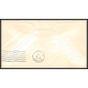 12268 signed signé twa united washington new york chicago 6/10/1953 premier vol first flight regular mail lettre airmail