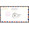 12271 am 94 auburn 25/4/1954 premier vol first flight lettre airmail cover usa aviation