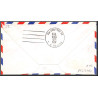 12272 signed signé am 94 geneva 25/4/1954 premier vol first flight lettre airmail cover usa aviation