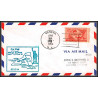 12273 am 94 geneva 25/4/1954 premier vol first flight lettre airmail cover usa aviation
