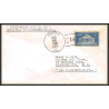 12287 chicago to jacksonville 22/2/1954 premier vol first class mail by air lettre airmail cover usa aviation