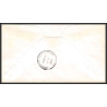 12287 chicago to jacksonville 22/2/1954 premier vol first class mail by air lettre airmail cover usa aviation