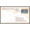 12288 new york to jacksonville 22/2/1954 premier vol first class mail by air lettre airmail cover usa aviation