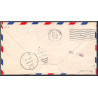 12290 Poughkeepsie 1/12/1955 premier vol first flight lettre airmail cover usa aviation