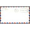 12291 am 94 detroit buffalo 1/12/1957 premier vol first flight lettre airmail cover usa aviation