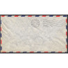 12293 fam 5 pan american world aways new york nassau Bahamas 21/2/1957 premier vol first flight lettre airmail cover usa