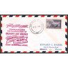 12294 fam 34 miami bogota colombia 16/5/1957 premier vol first flight lettre airmail cover usa aviation