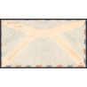 12303 dedication mc pherson municipal airport 31/7/1958 premier vol first flight lettre airmail cover usa aviation