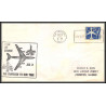12309 am 2 first jet service san francisco to new york 20/3/1959 premier vol first flight lettre airmail cover usa 