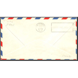 12310 am 2 first jet service new york to san francisco 21/3/1959 premier vol first flight airmail entier stationery usa 
