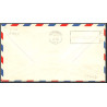 12310 am 2 first jet service new york to san francisco 21/3/1959 premier vol first flight airmail entier stationery usa 