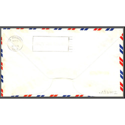 12312 am 2 first jet service new york to san francisco 21/3/1959 premier vol first flight lettre airmail cover usa 
