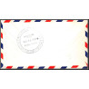 12318 fam 27 new york london frankfurt 23/11/1959 premier vol first flight lettre airmail cover usa aviation