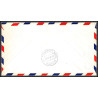 12319 fam 27 new york london frankfurt 23/11/1959 premier vol first flight lettre airmail cover usa aviation