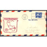 12320 am 77 san fancisco 31/7/1959 premier vol first flight lettre airmail cover usa aviation