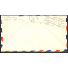 12320 am 77 san fancisco 31/7/1959 premier vol first flight lettre airmail cover usa aviation