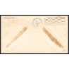 12325 am 98 bogalusa 1/7/1959 premier vol first flight lettre airmail cover usa aviation