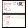 12326 am 8 dayton 7/1/1959 delta airlines premier vol first flight lettre airmail cover usa aviation