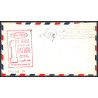 12326 am 8 dayton 7/1/1959 delta airlines premier vol first flight lettre airmail cover usa aviation