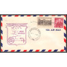 12327 am 8 dayton 7/1/1959 delta airlines premier vol first flight lettre airmail cover usa aviation