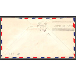 12327 am 8 dayton 7/1/1959 delta airlines premier vol first flight lettre airmail cover usa aviation
