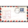 12328 am 8 detroit 12/1/1959 delta airlines premier vol first flight lettre airmail cover usa aviation