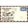 12334 airport dedication murray field eureka 24/10/1959 premier vol first flight airmail entier stationery usa aviation