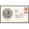 12335 lafayette indiana by baloon 17/8/1959 premier vol world first flight lettre airmail cover usa aviation