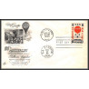 12339 lafayette indiana by baloon 17/8/1959 premier vol first flight lettre airmail cover usa aviation
