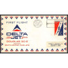 12341 am 8 royal service 15/10/1959 chicago premier vol first delta jet flight lettre airmail cover usa aviation