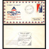 12344 am 8 royal service 1/11/1959 atlanta premier vol first delta jet flight lettre airmail cover usa aviation
