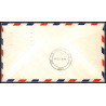 12345 am 2 san fancisco los angeles baltimore 29/5/1959 premier vol first jet service flight lettre airmail cover usa