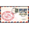 12353 sheldon municipal airport dedication 7/9/1959 premier vol first flight lettre airmail cover usa aviation
