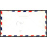 12358 airport dedication primghar 6/11/1959 premier vol first flight lettre airmail cover usa aviation