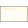 12363j airport dedication fond du lac 19/7/1959 premier vol first flight lettre airmail cover usa aviation