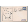 12364 airport dedication fond du lac 19/7/1959 premier vol first flight lettre airmail cover usa aviation