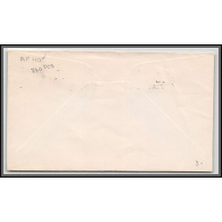 12364 airport dedication fond du lac 19/7/1959 premier vol first flight lettre airmail cover usa aviation