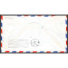 12365 cachet bleu am 4 san francisco chicago new york 22/3/1959 premier vol first flight lettre airmail cover usa 