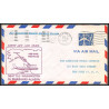 12377 route 20 seattle washington fairbanks 1/3/1960 premier vol first flight lettre airmail cover usa