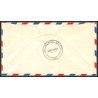 12381 delta airlines chicago atlanta august 1960 premier vol first corvair 880 service flight airmail entier stationery 