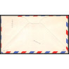 12418 gary municipal airport dedication 19/10/1958 premier vol first flight airmail entier stationery usa aviation