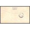 12623 fam 27 new york athens greece 27/5/1960 premier vol first flight lettre airmail cover usa new york united nations 
