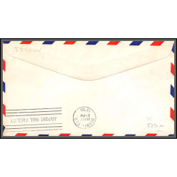 12629 am 27 new york miami 11/12/1959 premier vol first flight lettre airmail cover usa united nations aviation
